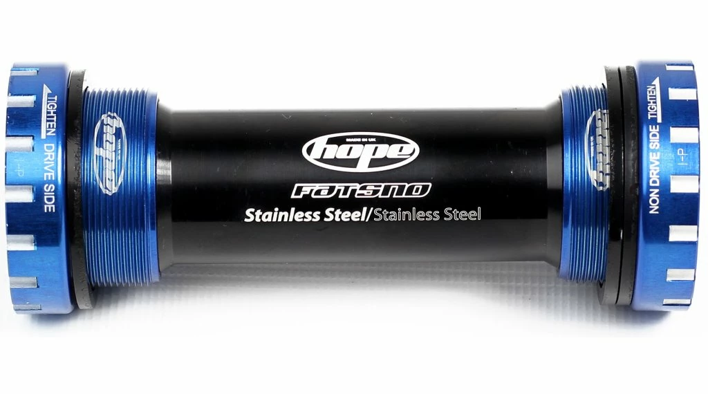 Hope BSA Acier Inoxydable Fatbike Boîtier De Pédalier 100mm (pour 24mm Axe) 2 Hope BSA Acier Inoxydable Fatbike Boîtier De Pédalier 100mm (pour 24mm Axe) – Image 2