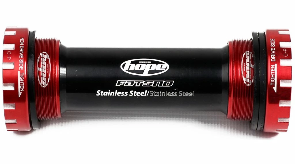 Hope BSA Acier Inoxydable Fatbike Boîtier De Pédalier 100mm (pour 24mm Axe) 5 Hope BSA Acier Inoxydable Fatbike Boîtier De Pédalier 100mm (pour 24mm Axe) – Image 5