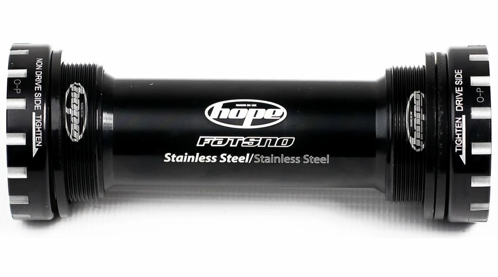 Hope BSA Acier Inoxydable Fatbike Boîtier De Pédalier 100mm (pour 24mm Axe) 1 Hope BSA Acier Inoxydable Fatbike Boîtier De Pédalier 100mm (pour 24mm Axe)