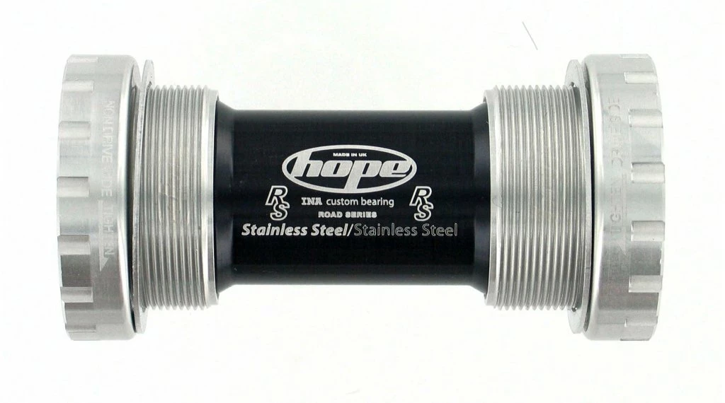 Hope BSA Acier Inoxydable Road Boîtier De Pédalier 68mm (pour 24mm Axe) 2 Hope BSA Acier Inoxydable Road Boîtier De Pédalier 68mm (pour 24mm Axe) – Image 2