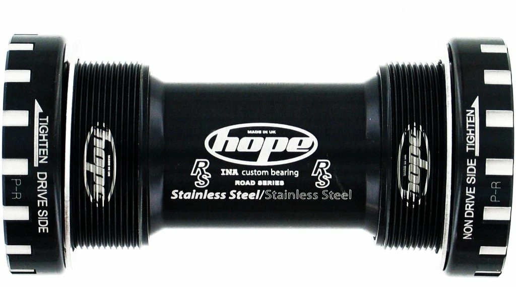 Hope BSA Acier Inoxydable Road Boîtier De Pédalier 68mm (pour 24mm Axe) 1 Hope BSA Acier Inoxydable Road Boîtier De Pédalier 68mm (pour 24mm Axe)