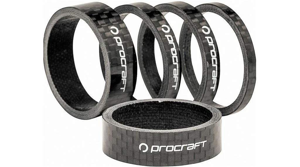 Procraft Carbone Spacer- Set 1 1/8" 2 Procraft Carbone Spacer- Set 1 1/8" – Image 2