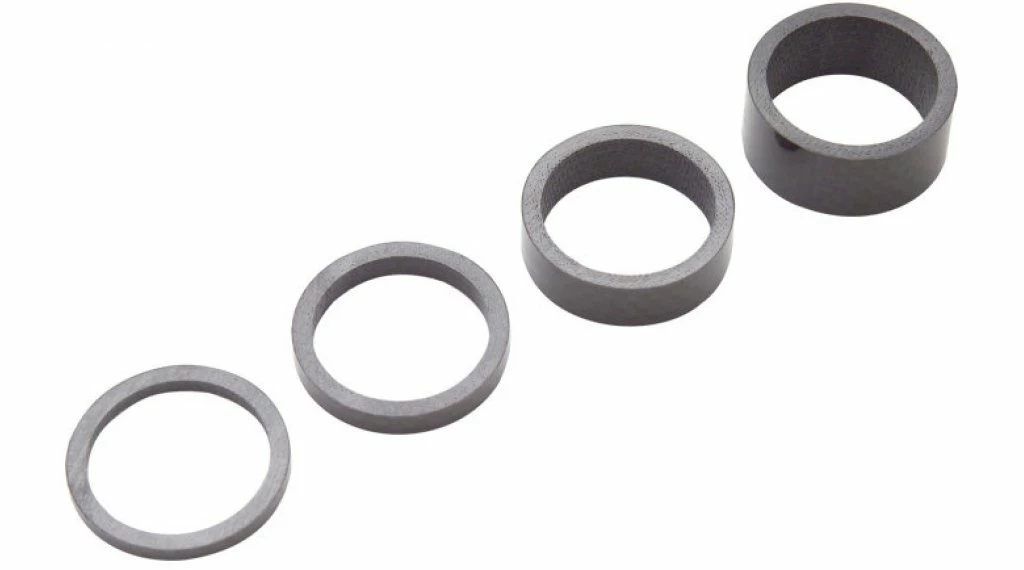 Pro Carbon Spacer Set 1-1/8" 3K Carbone 1 Pro Carbon Spacer Set 1-1/8" 3K Carbone