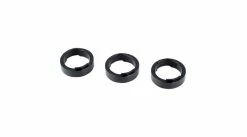 Trek Knock Block Spacer- Set 1 1/8" 10mm Noir (3 Pièce(s))